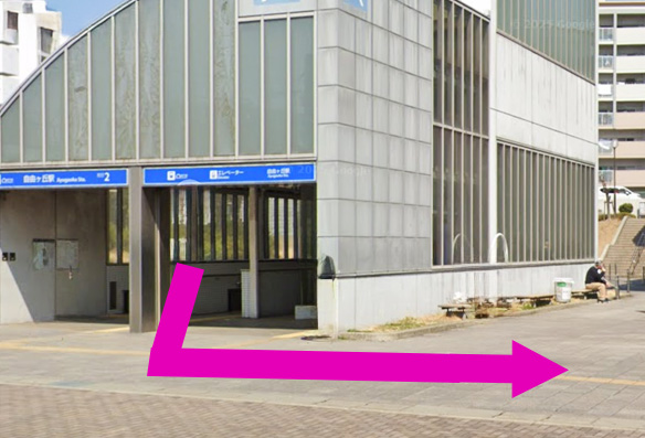 名古屋自由ヶ丘店の道順